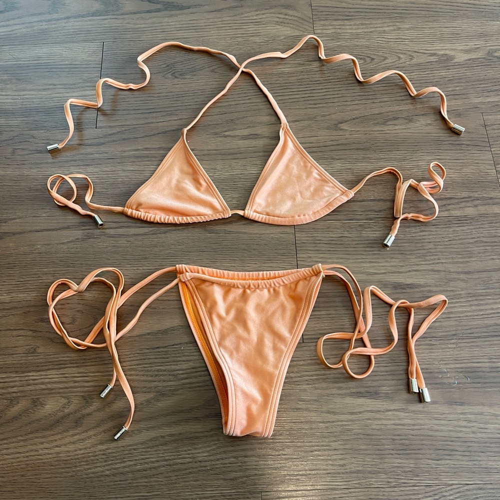 Hello Molly Orange Bikini Set